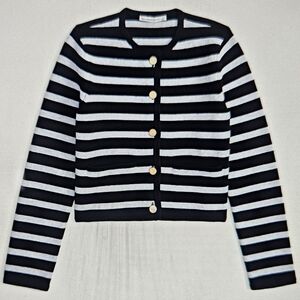 Abercrombie & Fitch LuxeLoft Crew Sweater Jacket XS